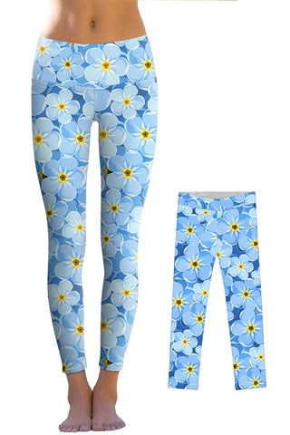 Forget-Me-Not Lucy Leggings - Mommy and Me