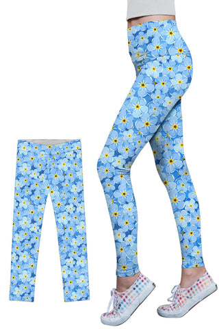 Little Forget-Me-Not Lucy Leggings - Mommy and Me