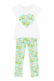 White Muse Mary Set - Girls - Pineapple Clothing