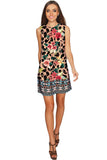 Wild & Free Adele Leopard Print Mini Shift Dress - Women - Pineapple Clothing