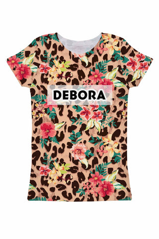 Wild & Free Customized NAME Zoe T-Shirt - Women - Pineapple Clothing