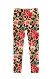 Wild & Free Lucy Leopard Print Performance Legging - Women - Pineapple Clothing