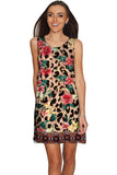 Wild & Free Sanibel Fit & Flare Leopard Print Dress - Women - Pineapple Clothing